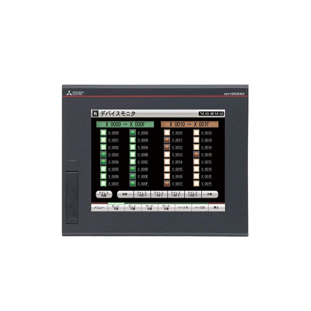 

Дисплей Mitsubishi Electric GOT2000 Сенсорний дисплей GT25 Основний блок Розмір екрану дюйм Кольоровий РК-дисплей NN GT2508-VTBD 8.4