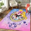 1Pc Moonlight Sailor Guardians Rug, Office Carpet Indoor Outdoor Doormat, Non-Slip, Comfortable, Living, Christmas Halloween, Xmas Gift L1356