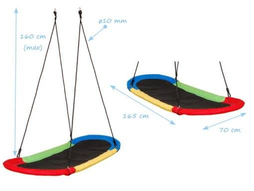 deckchair swing Fun - colorful