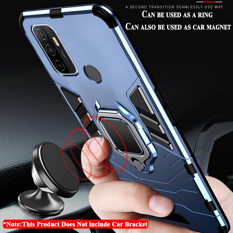 Armor Case For OPPO A52 A72 A92 A32 A33 A53 A73 A93 A54 A74 A94 A95 A96 4G 5G Back Cover for Realme C35 9i 9 Pro Plus Phone Case