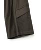 Haechinglum Flap Shorts Mud Brown