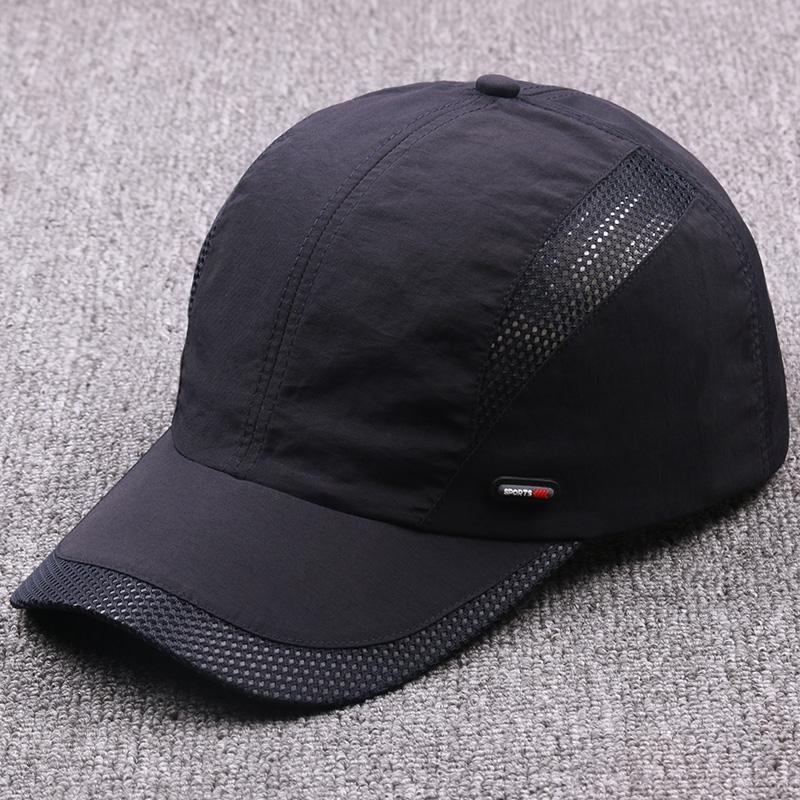 Baseballkappe für Herren Atmungsaktiver Sonnenhut für Frühling und Sommer Schnelltrocknende Mesh-Kappe Outdoor-Sportkappe Sonnenhut für Damen