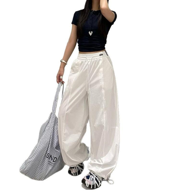 Dopamine Wide-leg Pants Women's Summer New High-waisted Loose Casual Yamamoto Pants Drape Straight Pants