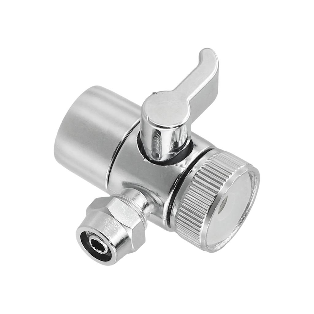 Innovative Faucet Diverter Solution Made from Zinc Alloy Material Switch Between Two Outputs Effortlessly at Home