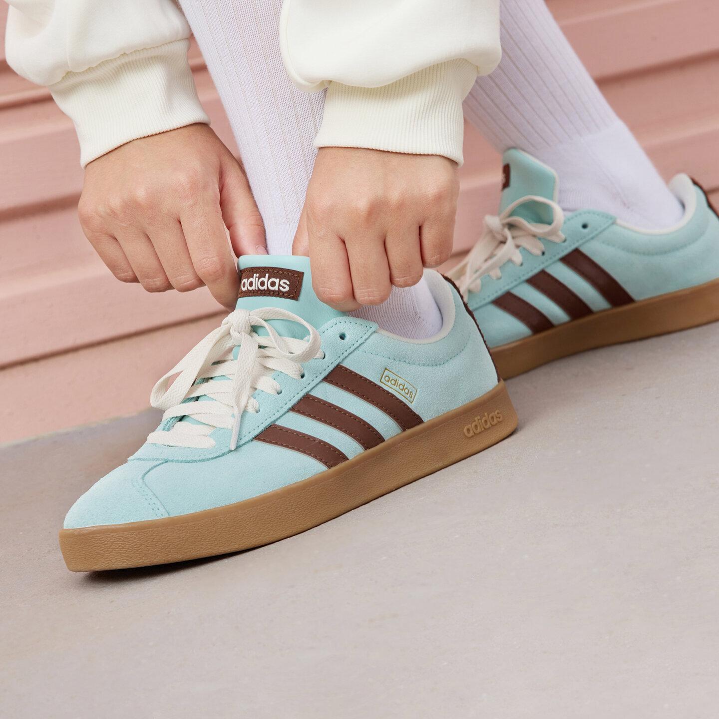 Adidas Vl Court Classic Slip Resistant Abrasion Resistant Low top Germ 36