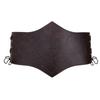 Medieval Corset Belt Waist Cincher PU Leather Embossed Waistband for Fashion and Comfortable Waist Accessory