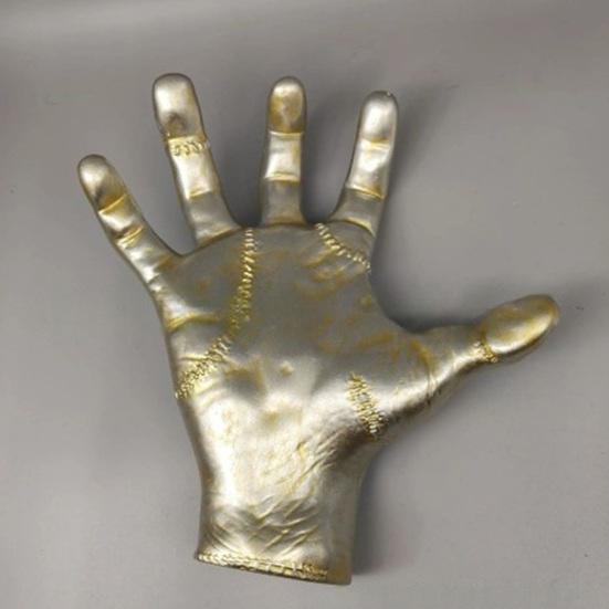 Basketball Holder Mechanical Hand Shaped Ball Holder for Basketball Soccer Volleyball Wall Mount Sports Ball Display Organizer for Room Garage