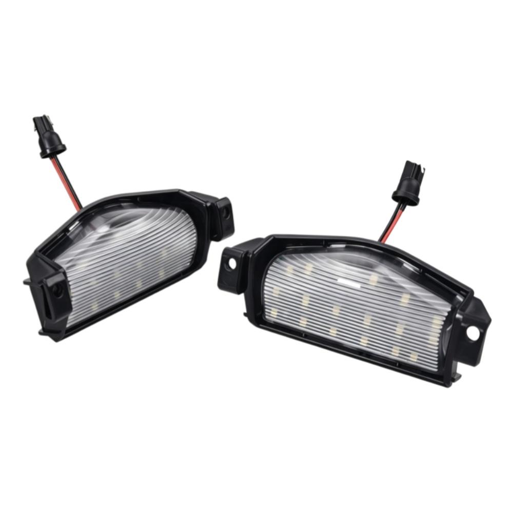 2Pcs LED License Plate Lights For Mazda 2 2011-2013 / 3 2009-2013