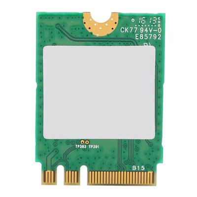 Carte Internet Sans Fil Double Bande 2.4 5GHz 300 Mbps Transmission Rapide Carte Wifi M.2 Support 802.11a b g n pour Ordinateurs