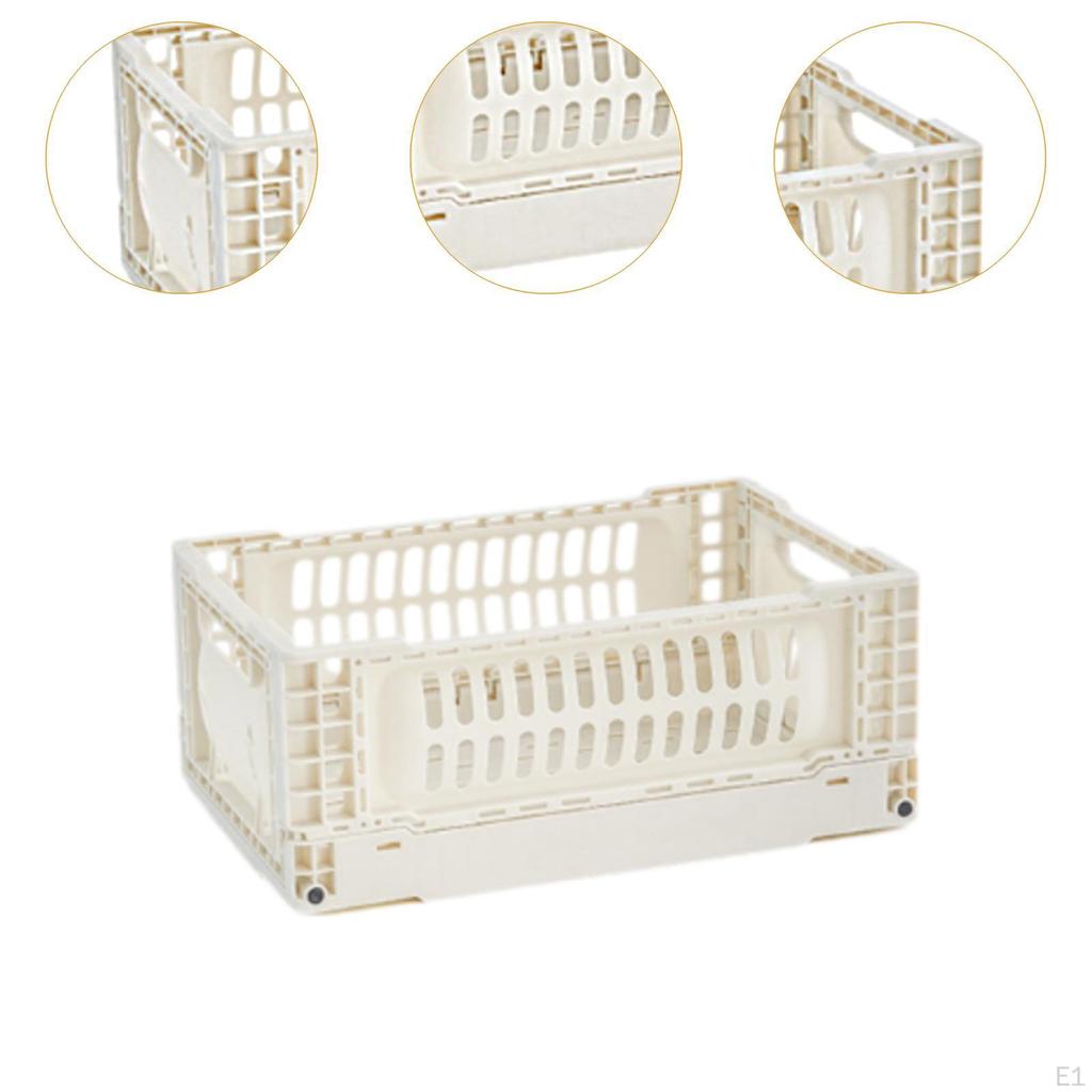 Úložný koš Kompaktní 5L odolný proti poškrábání stabilní černý prostorný organizér kufřík Nákladní stojan pro