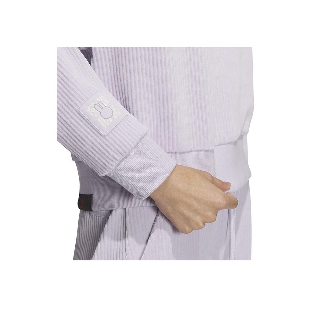 Adidas Originals Trefoil Solid Hoodie Pullover Women Sweatshirt Purple HY7284