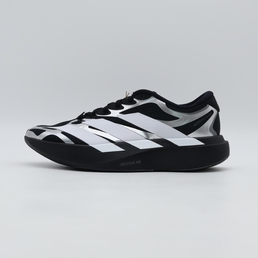 KI4764 Adidas Adizero Evo Sl EXO Core Black Cloud White Iron Metallic (Men's)