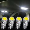 2Pcs T10 COB Led DC 12V Signal Lamp Car Bulb W5W 194 168 Reading Interior Lamps Clearance Backup Reverse Fog Lights Ultra Bright