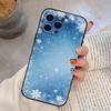 Beautiful Snowflak Phone Case For iPhone 17, 16,15,14,13,12,11 Plus,Pro Max, Others Soft Black Cover
