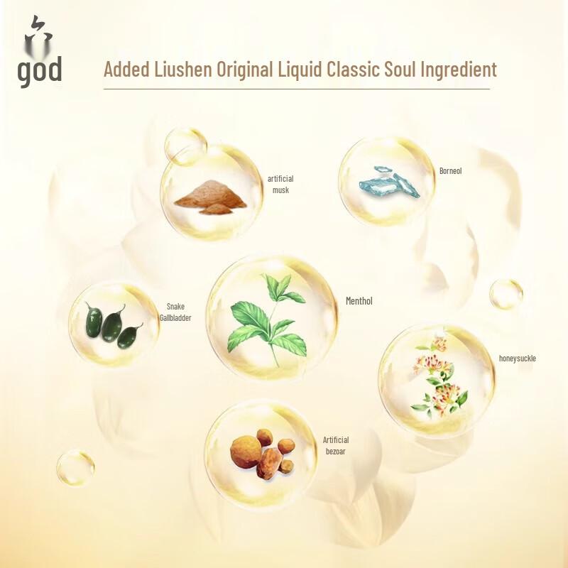 Liushen Beifuß Kräuter Kühlendes Duschgel