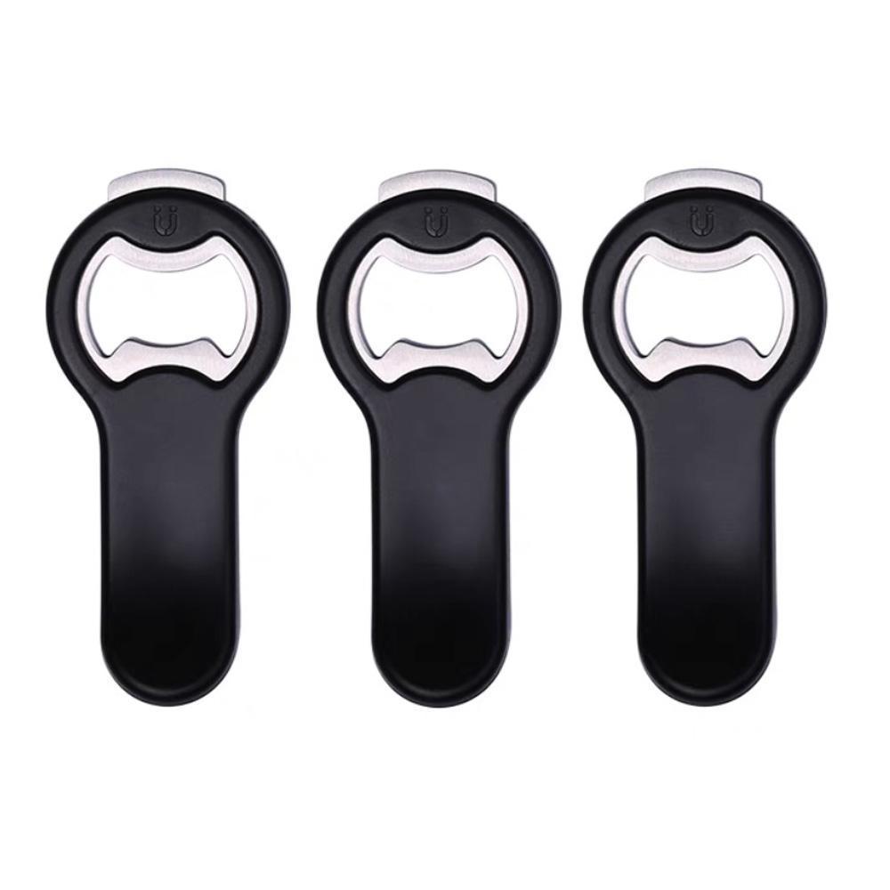 Beer Bottle Opener Magnetic Bottle Opener Refrigerator Sticker Creative Bottle Opener Portable Wine Opener 6