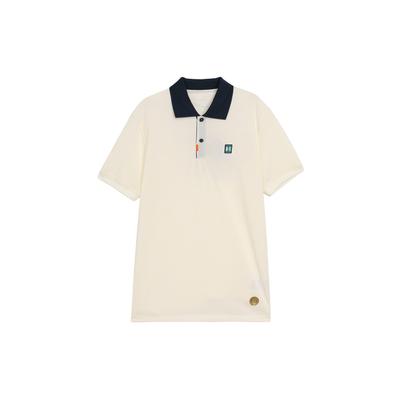 Heritage Casual Szybkoschnąca Koszulka Polo Tenisowa Męskie topy Sail-White HM4460133