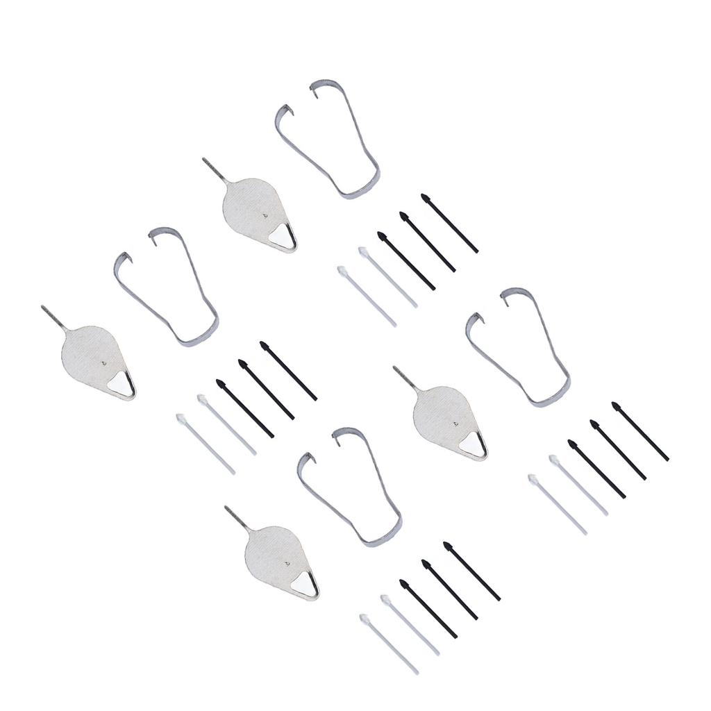 4er Set Ersatzspitzen für Stylus-Stift für Galaxy Tab S6 Lite 10,4 Zoll P610 P615 Verschleißfest Einfache Installation Tablet-Stift