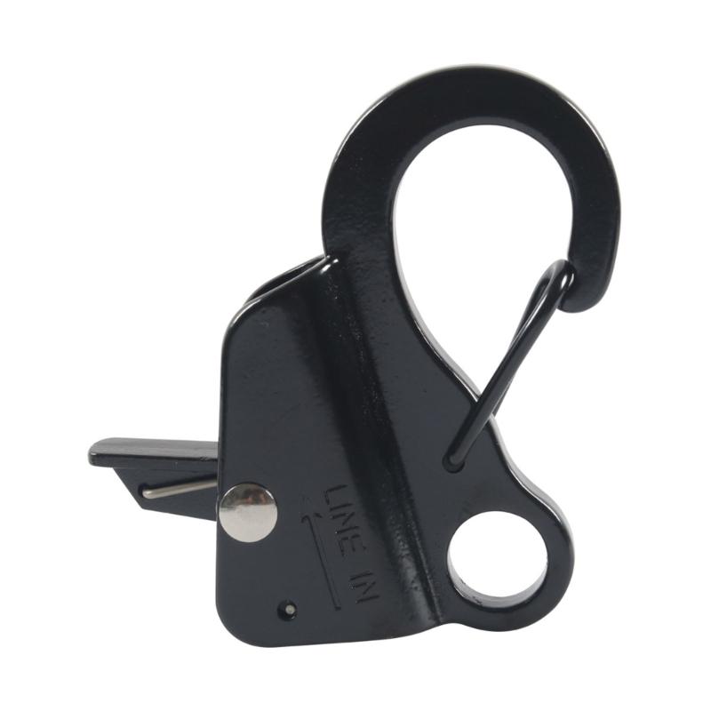 

Heavy Duty 316 Stainless Steel Spring Hook for Boats Easy Rope Threading & Secure Anchoring Sliding Hook for Fast Rope