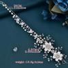 1pc Elegant Bridal Pearl Headband Enchanted Fairy-Inspired Zinc Alloy with Crystal & Floral Accents Perfect for Weddings & Beach Vacations