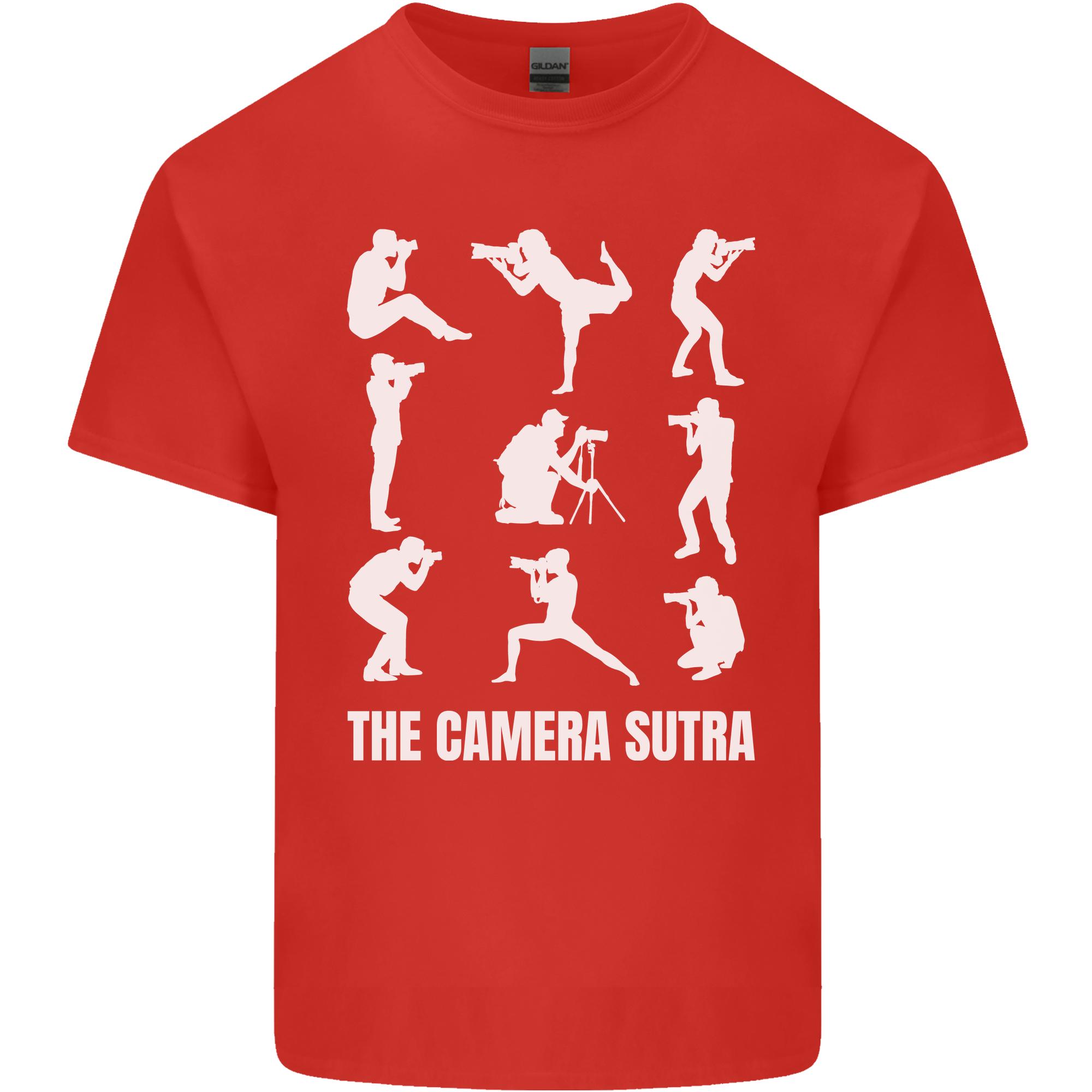Camera Sutra Funny Photography Photographer Unisexs Light Cotton TShirt S
