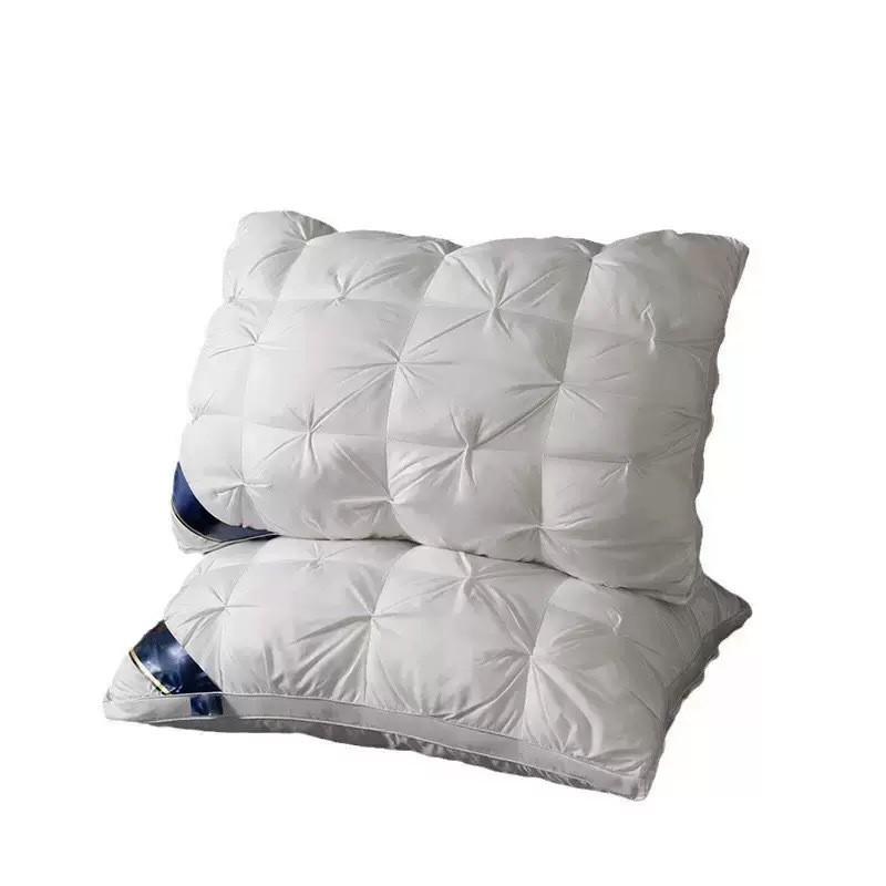 Soft Twist Flower Bread Pillow Hotel Dorm Home Adult Use 48x74cm Medium Height Fiber Fill