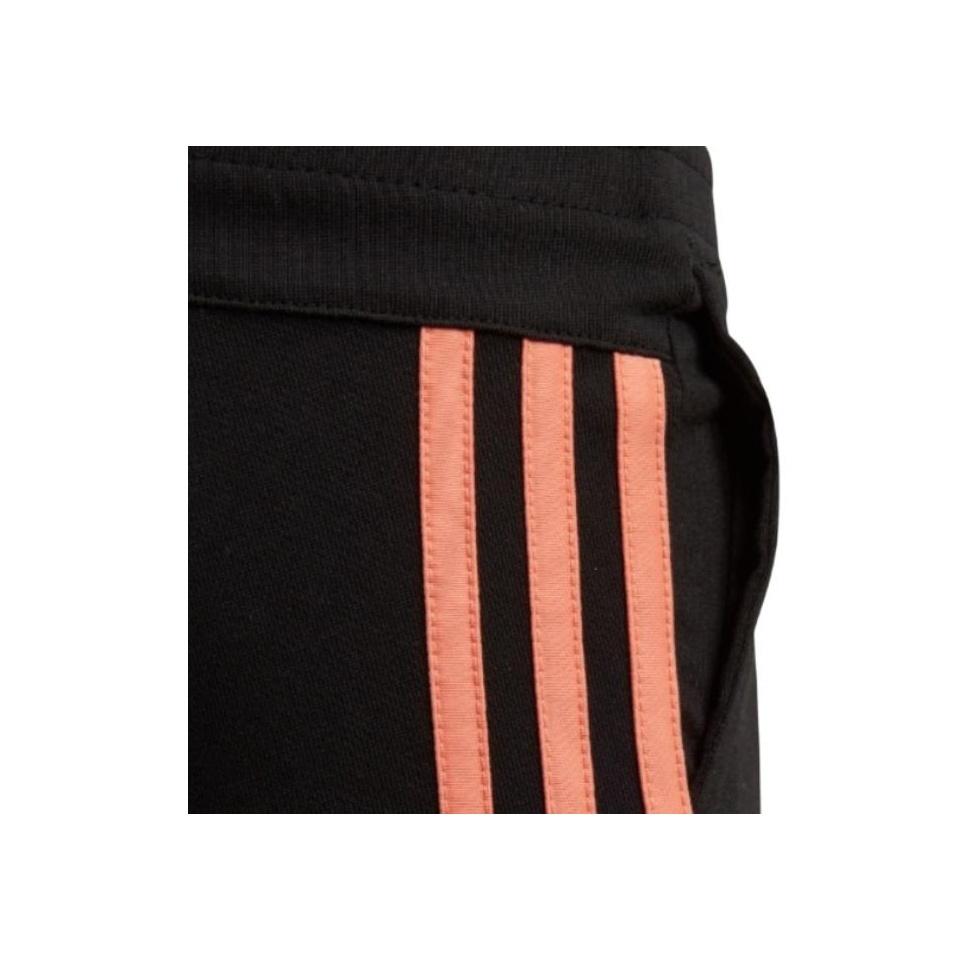 Adidas Knitted Sports Pants Kids Bottoms Black CF6613