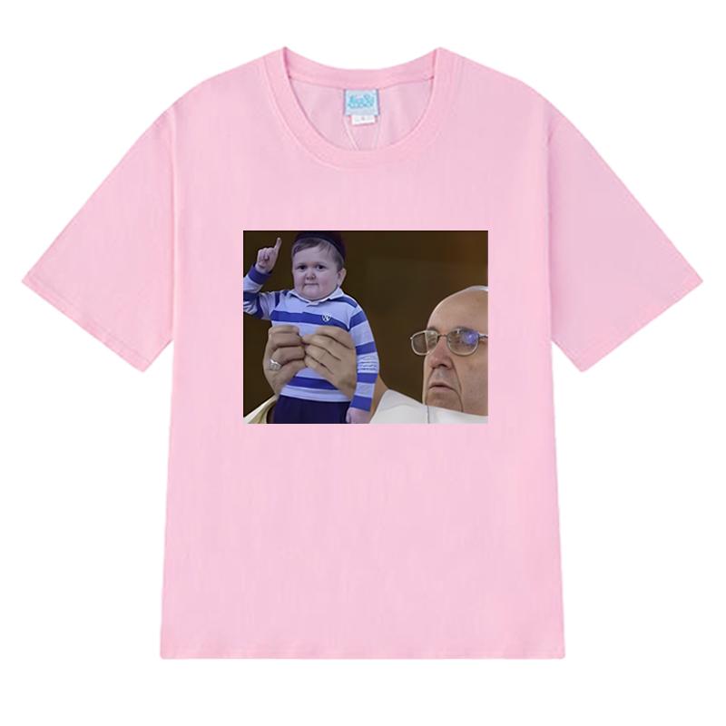 New In Funny Hasbulla Fighting Meme Graphic T Shirts Men Women Oversized Short Sleeve T-shirt Unisex Black 100% Cotton Clothing