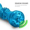 Durable Rubber Dog Bone Toy Bite Resistant Toothbrush Chew Toy Teeth Grinding Interactive Puppy Play Training Game Toy