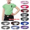Gift Pants Strap Solid Color Boys Girls Alloy Buckle Waistband Kids Canvas Belt Adjustable