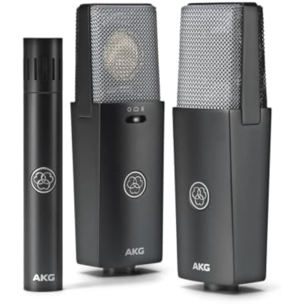 AKG (Arker Game) C104 Side Address Condenser Microphone [For Vocal Recording/Musical Instrument R...