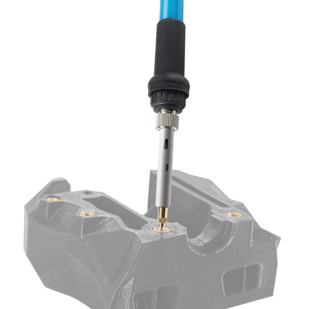 Internal Thread Head Heat Insert Nut Iron Tip Hot Melt Nut Indenter Welding Stand