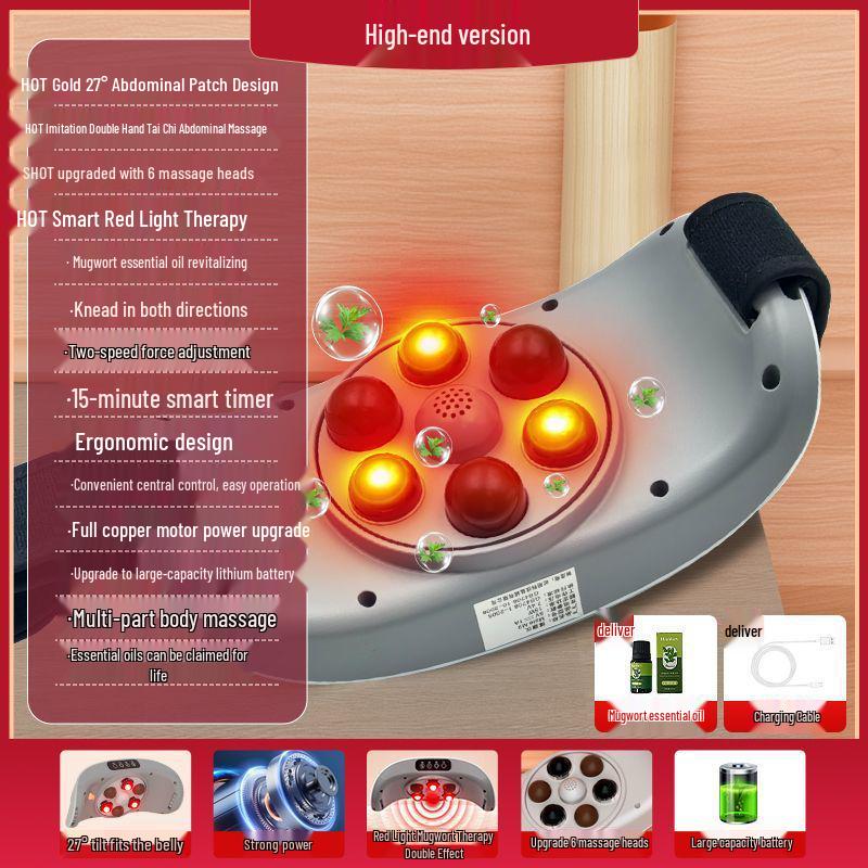 

Автоматический массажер для живота: Сжигание жира, Похудение, Для домашнего использования на талии и животе Abdominal Massager