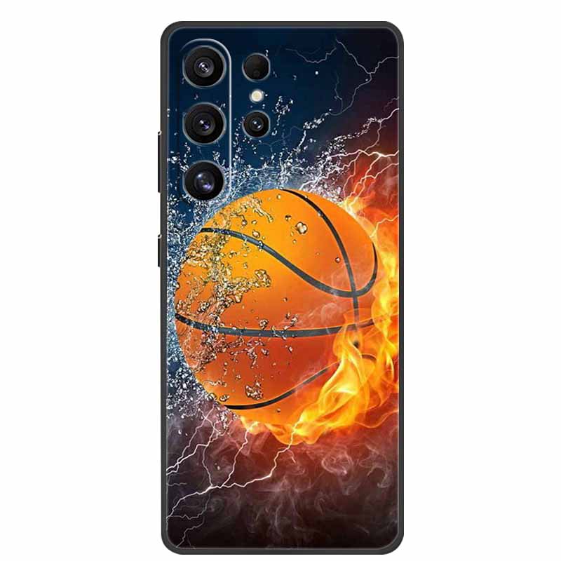 For Samsung Galaxy S26 Ultra Case Bumper Starry Sky Soft Silicone TPU Back Cover for Samsung S26 Ultra Phone Case Cute Cat Cover