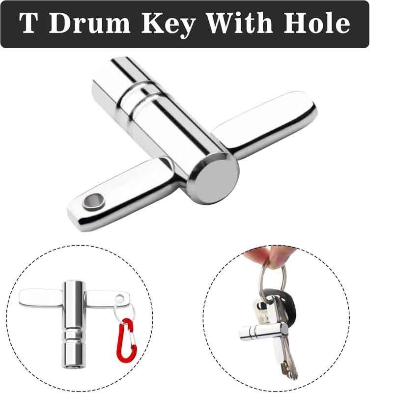 Universal Drum Tuning Key with Screws Multi-fit Drum Adjustment Tool for Drummers Percussionists Live Gig Music Gift