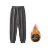 Sweatpants Autumn and Winter Thickening Casual Vintage Zipper Pockets