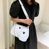 New Simple Small Satchel Women's Underarm Bag Solid Color Shoulder Bag Casual Crossbody Women's Mother and Child Bag