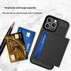 Custodia per Telefono per IPhone 17 Air 16E 16 15 14 Plus 13 12 11 Pro Max Portafoglio con Scomparto Porta Carte Tasca Scorrevole Cover Protettiva