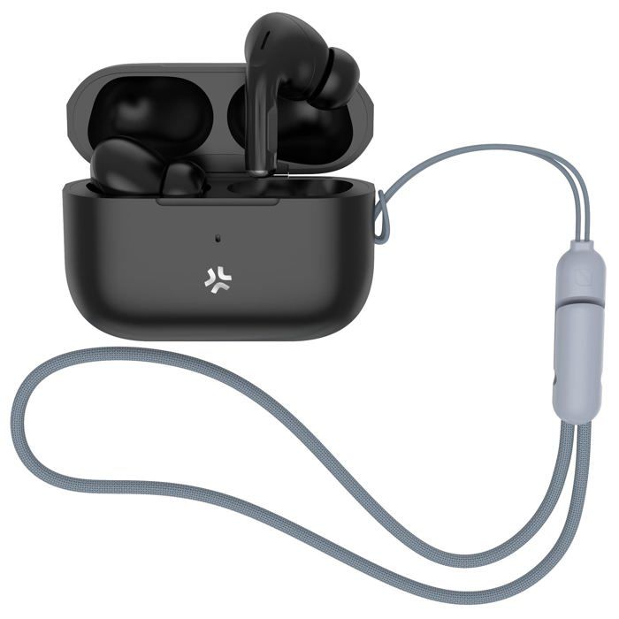 Harmony True Wireless Bluetooth Écouteur Intra-auriculaire ANC+ENC Noir