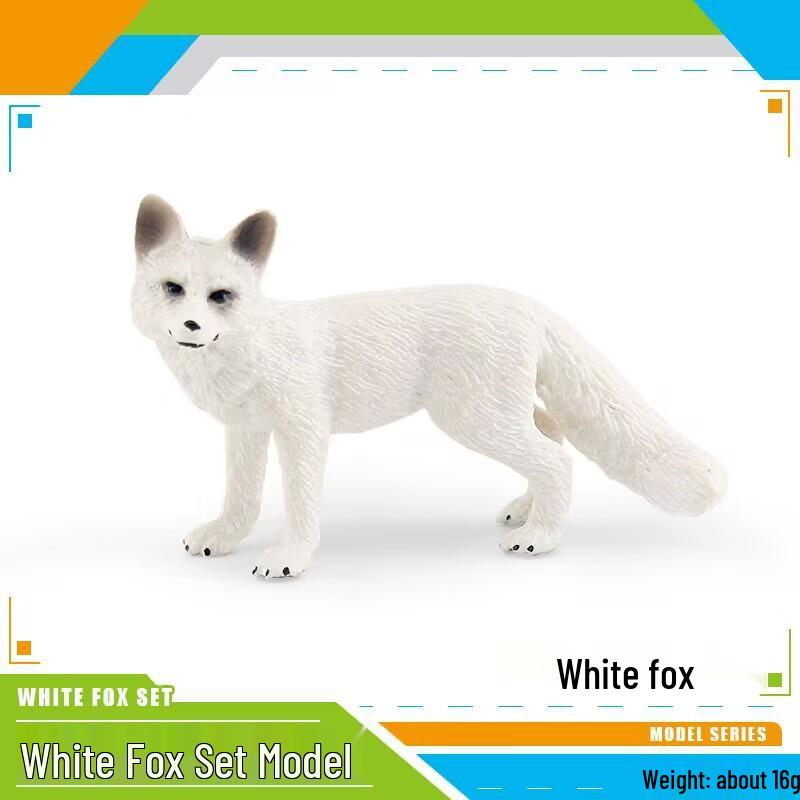 Popular Simulation Arctic Animal Figurines: Polar Bear, Fox, Seal, Walrus, Whale