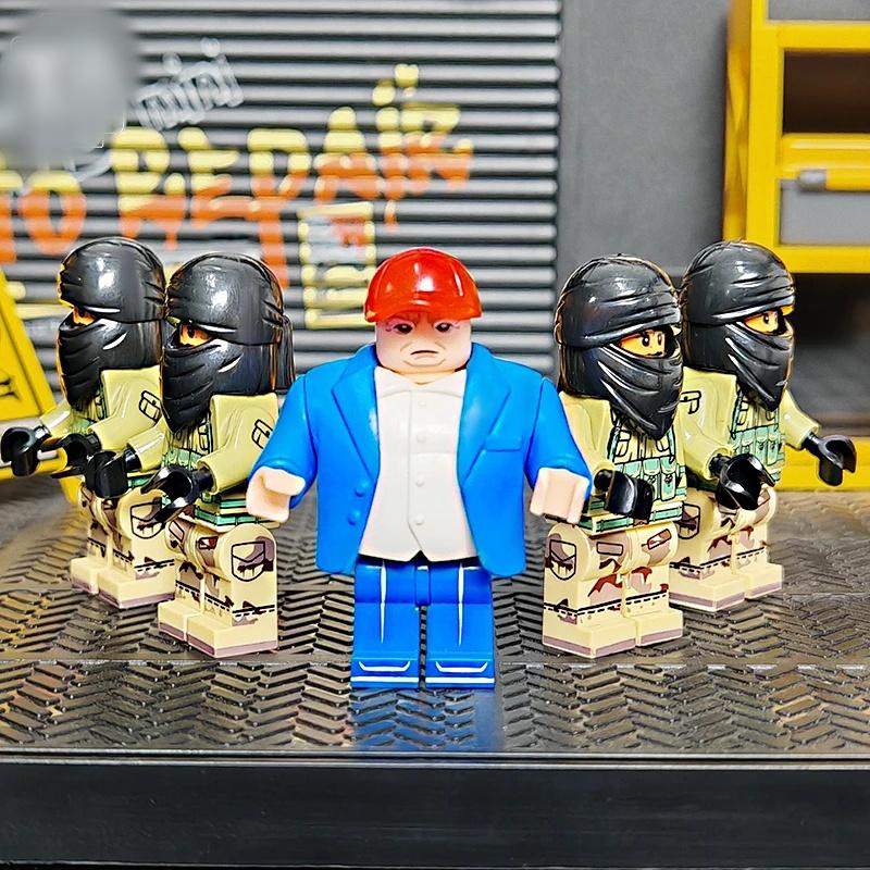 Building Blocks Military SWAT Special Forces Camouflage Equipment Assembly Toys