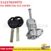 For BMW 3 Series E46 325Ci 325i 325xi 330Ci 330i 330xi M3 51217019975 Left Driver Door Lock Cylinder Barrel Assembly With 2 Keys