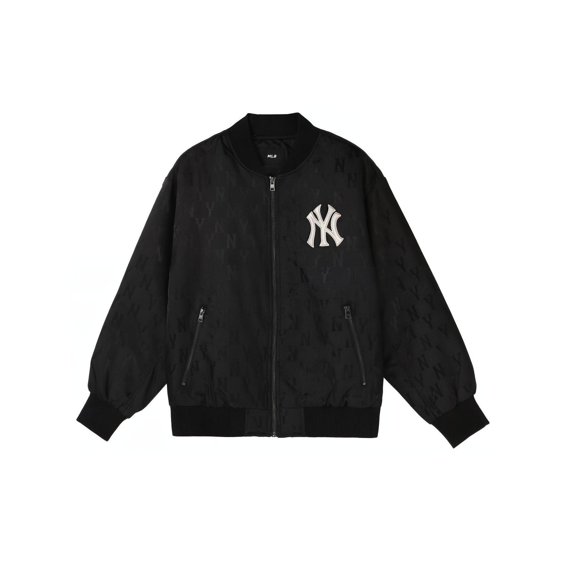 

New MLB New York Yankees Parka Coats Unisex Black 3AJP25016-50BKS S