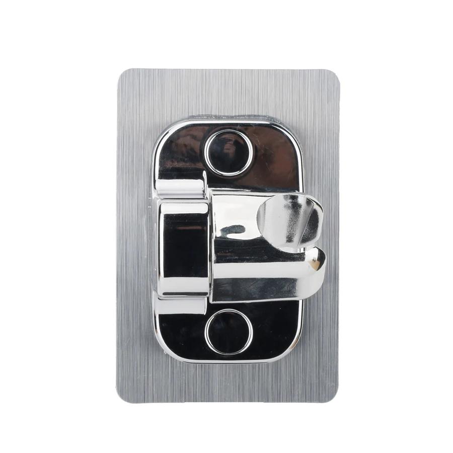 1pc Shower Head Holder Adjustable Wall Mounted Shower Holder Self-Adhesive Showerhead Handheld Bracket Bathroom  Accessories