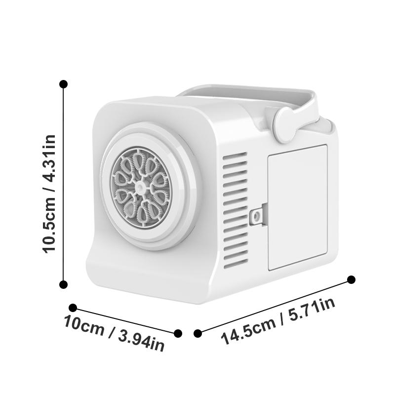 Fully Automatic Handheld Bubble Machine, Featuring Multiple Holes For Large Bubble Output And Portability, Is A Popular Outdoor