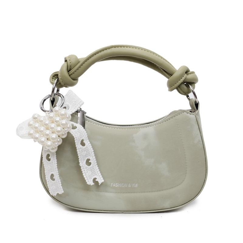 Premium Tasche Damen Sommer neue Mode Umhängetasche lässige Ein-Schulter Achselhöhle Knödeltasche