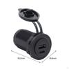 USB 3.0 Car Charger Adapter Quick Charge Faster Charging Compact with Blue Light