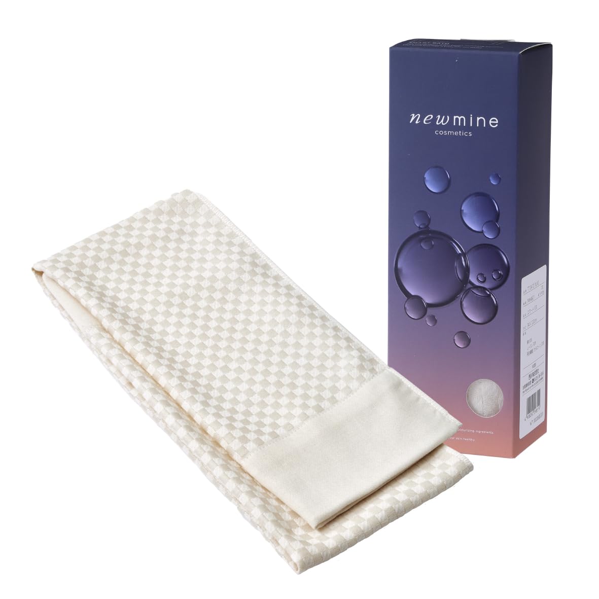 

nishikawa Newmine Cosmetics Полотенце Smart Bath 34X120 см Косметика Уведомление Косметика содержит увлажняющий ингредиент Витамин Е NM4601 Ivory