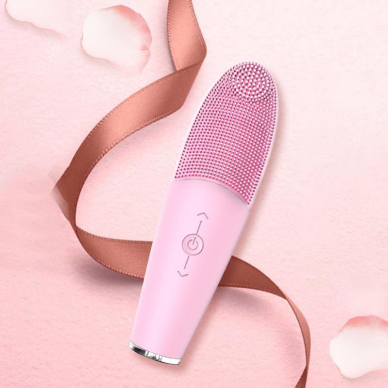 Heiße Silikon-Gesichtswaschmaschine, Ultraschall-Vibration, wasserdichte Gesichtsreinigungsbürste, Gesichtswaschprodukt, neu