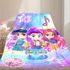 1pc Kpop Demon Hunters Blanket, Home Printed Throw Blanket - Soft Blanket Gift for Family, Washable Sofa Bed Blanket